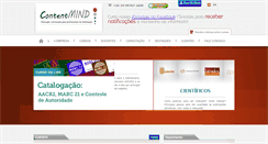 Desktop Screenshot of contentmind.com.br